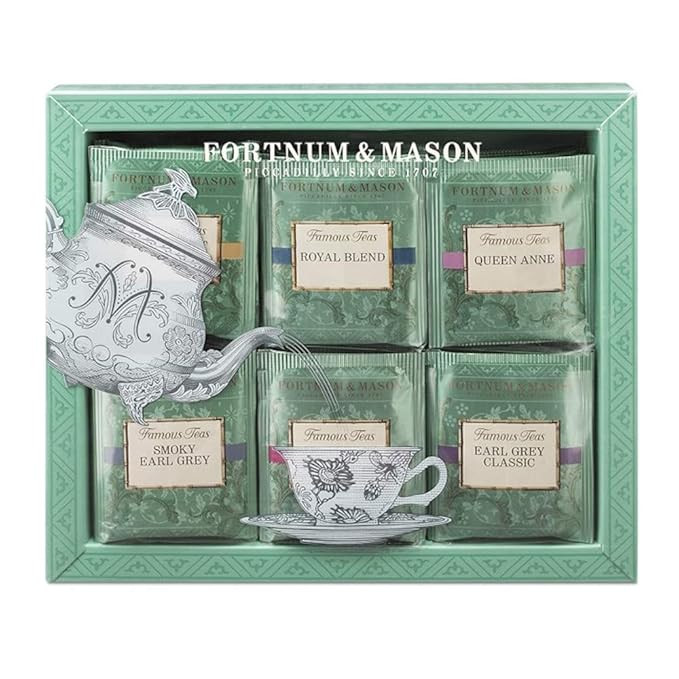 Fortnum and Mason British Tea, Fortnum's Famous Tea Bag Selection, 60 Count Tea bags (1 Pack) | Amazon (US)
