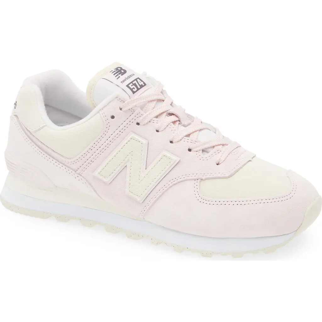 New Balance 574 Sneaker in Pink Granite/Linen at Nordstrom, Size 5.5 | Nordstrom