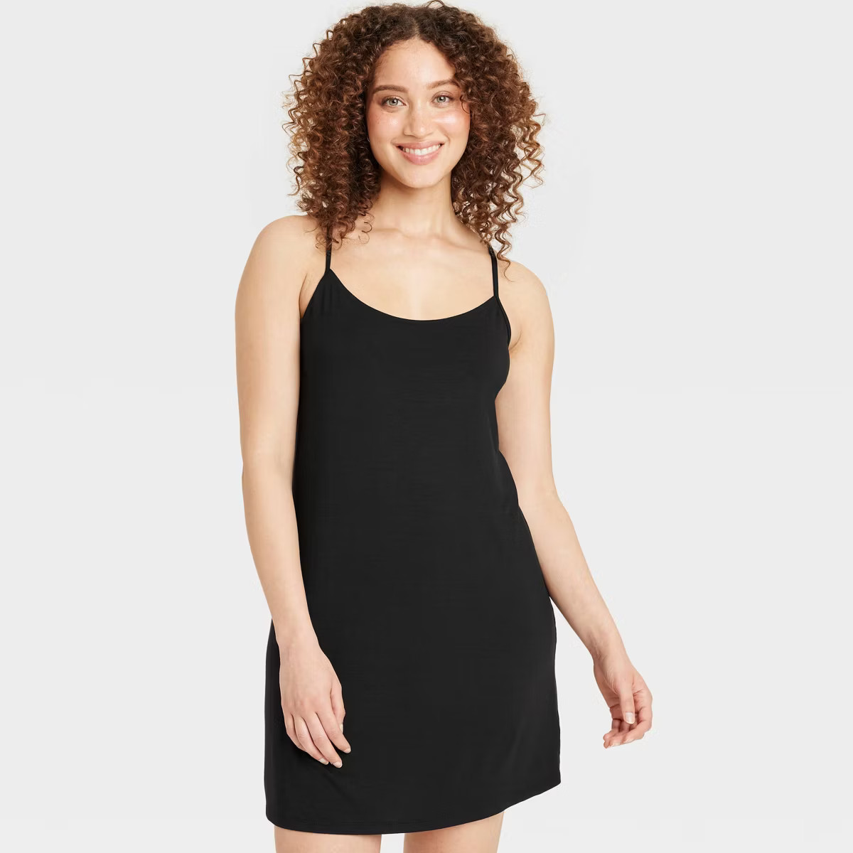 Women's Cloud Knit Chemise - Auden™ Black XXL | Target