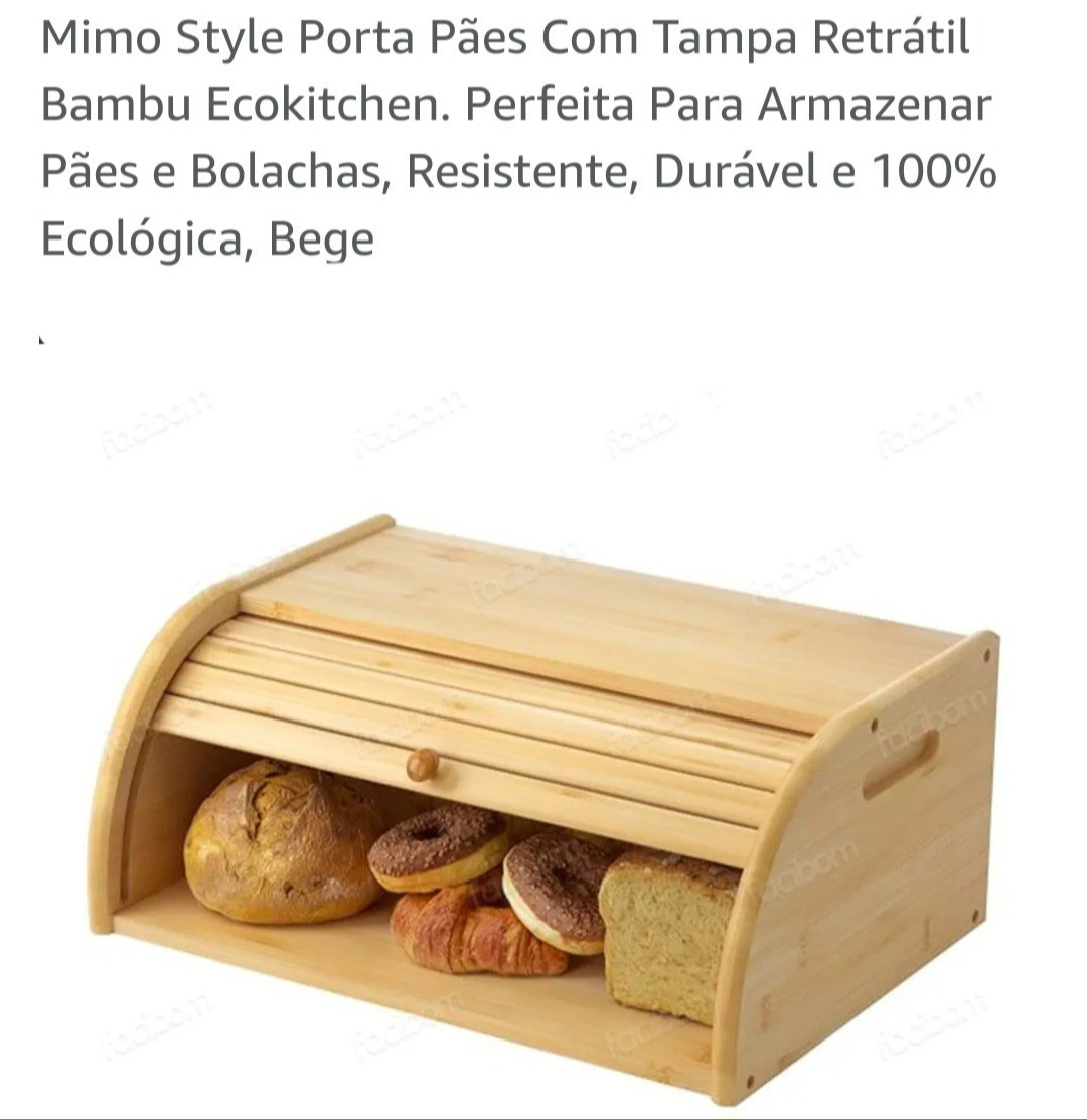 Perfeita para armazenar pães, bolos e biscoitos. Fica linda no Cantinho do Café.

#LTKbrasil