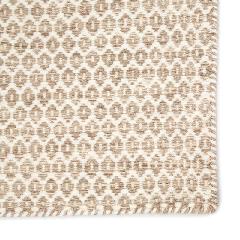 Midford Flatweave Wool Geometric Rug | Wayfair North America