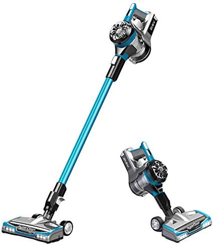 EUREKA NEC222 HyperClean Cordless Vacuum Cleaner, Deep Ocean , Blue | Amazon (US)