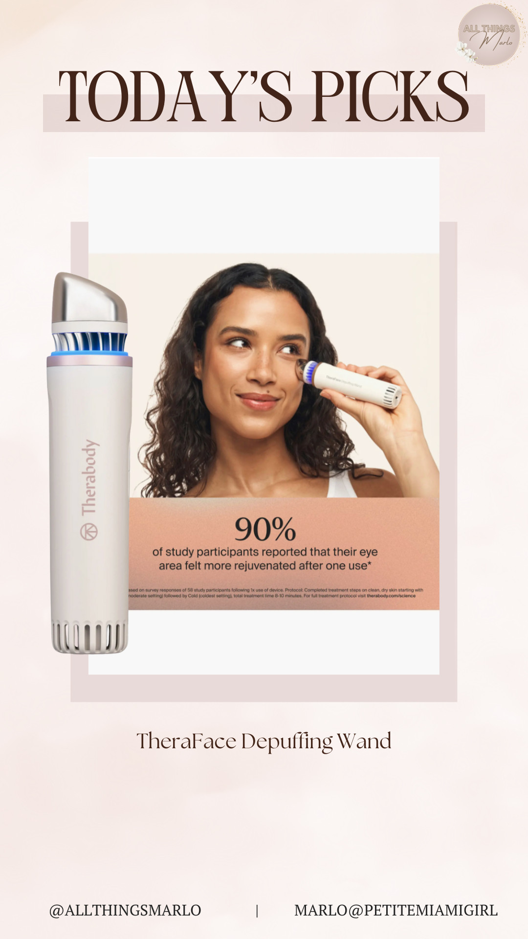TheraFace Depuffing Wand 

 #LTKgrwm #LTKfitnessgoals #LTKBeauty