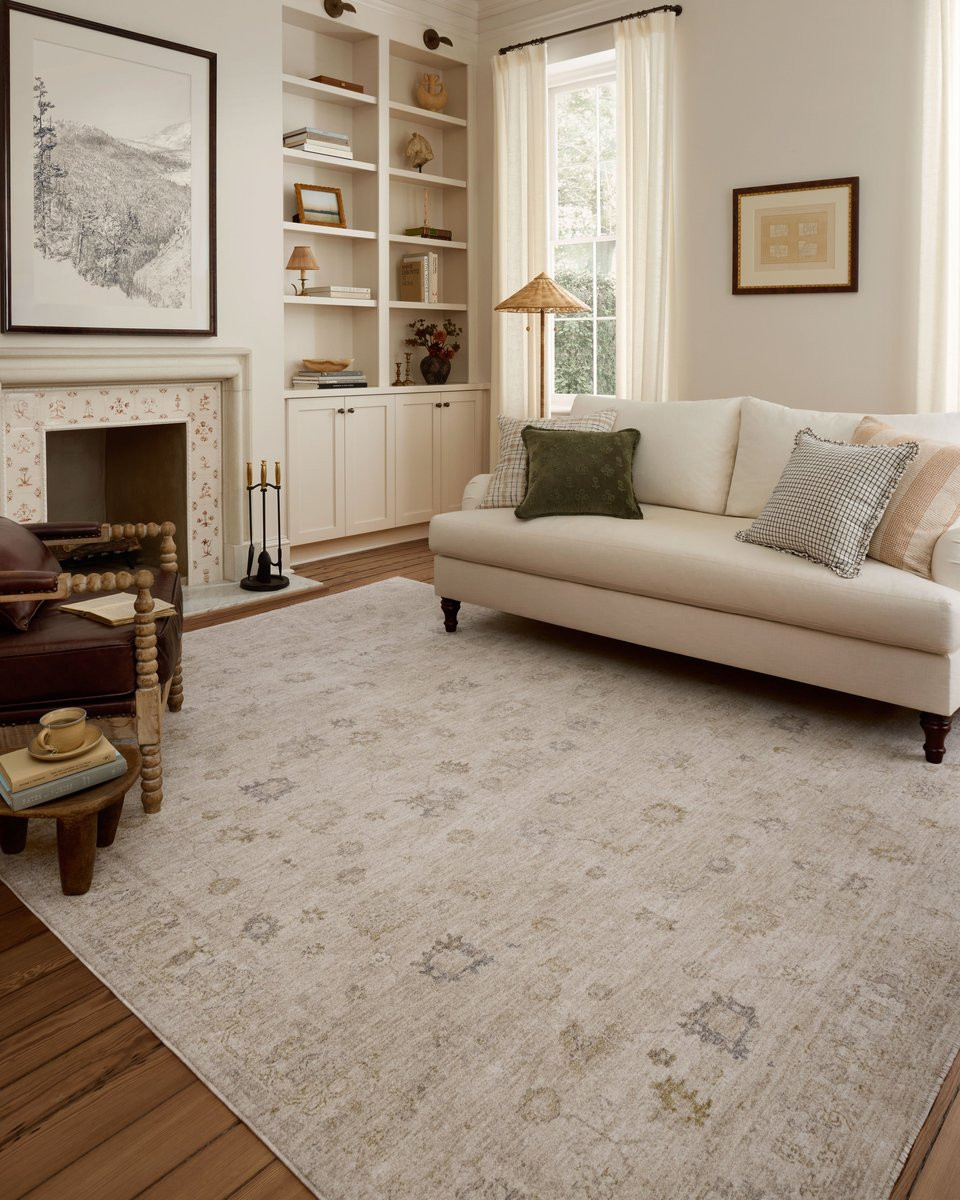 Chris Loves Julia x Loloi Louisa LOI-01 Vintage / Overdyed Area Rugs | Rugs Direct | Rugs Direct