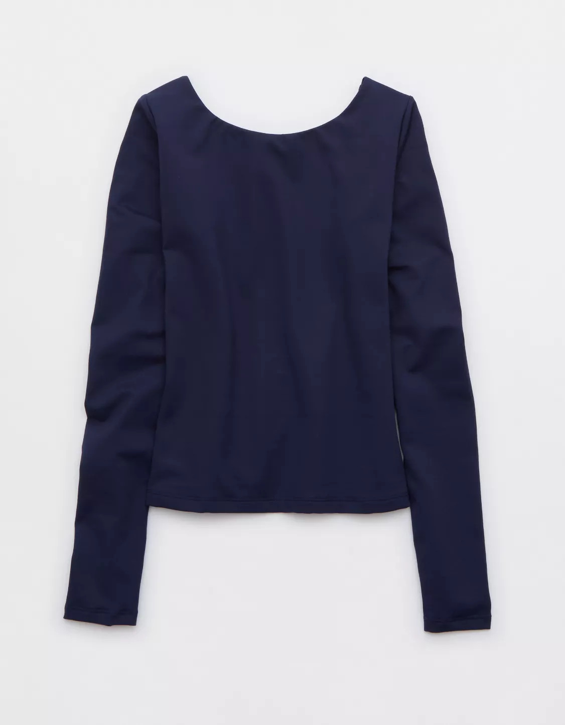 OFFLINE By Aerie The Hugger Long Sleeve Open Back T-Shirt | Aerie