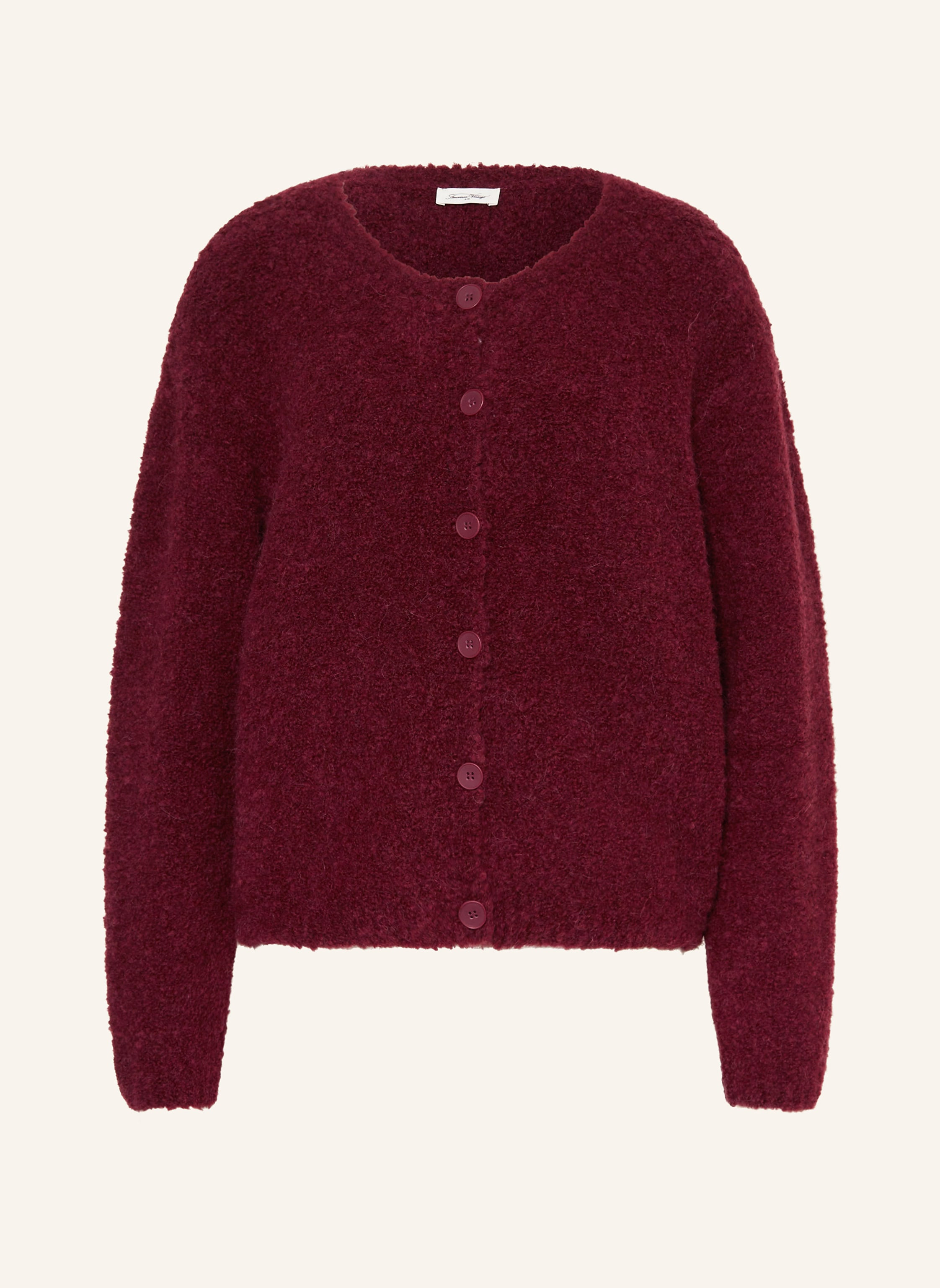 American Vintage Strickjacke ZOLLY in dunkelrot | Breuninger (DACH)