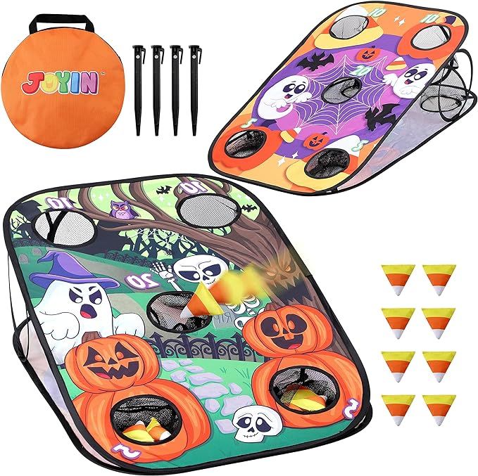 JOYIN Halloween Toss Game Board with Bean Bag for Kids Outdoor Toys, Halloween Party Favor, Beach... | Amazon (US)