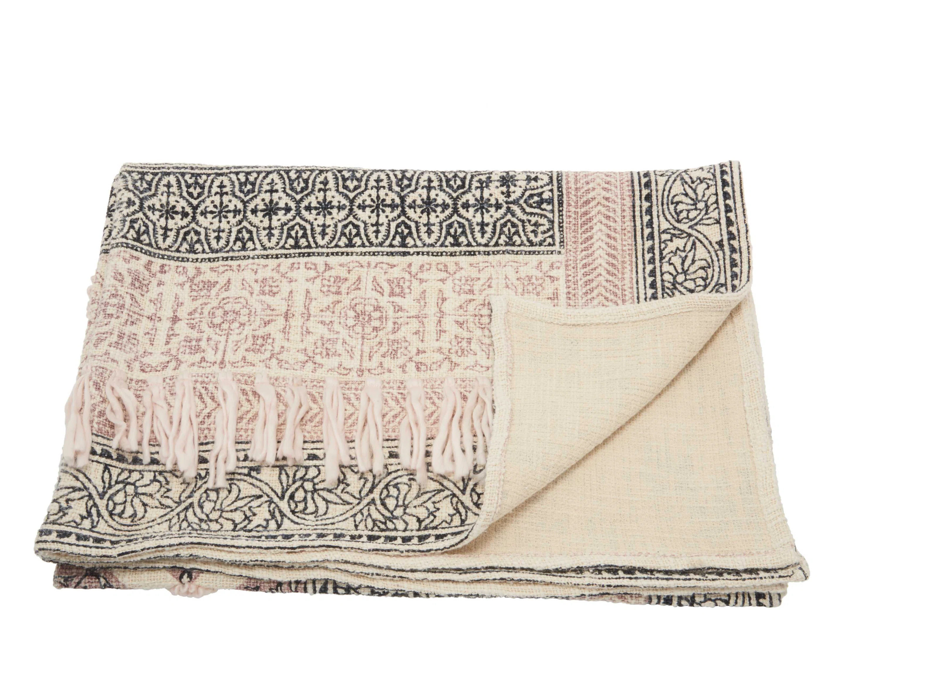 Mina Victory  Cotton Throw & Reviews | Wayfair | Wayfair North America