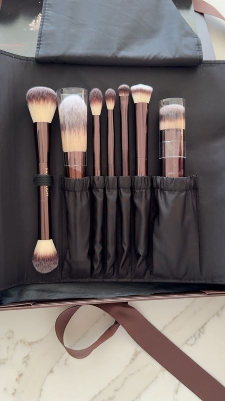 The most gorgeous makeup brush travel set I’ve ever laid eyes on! Just tried them too and they feel and perform amazing!! These make for a great Mother’s Day gift! 

#LTKtravel #LTKbeauty #LTKGiftGuide
