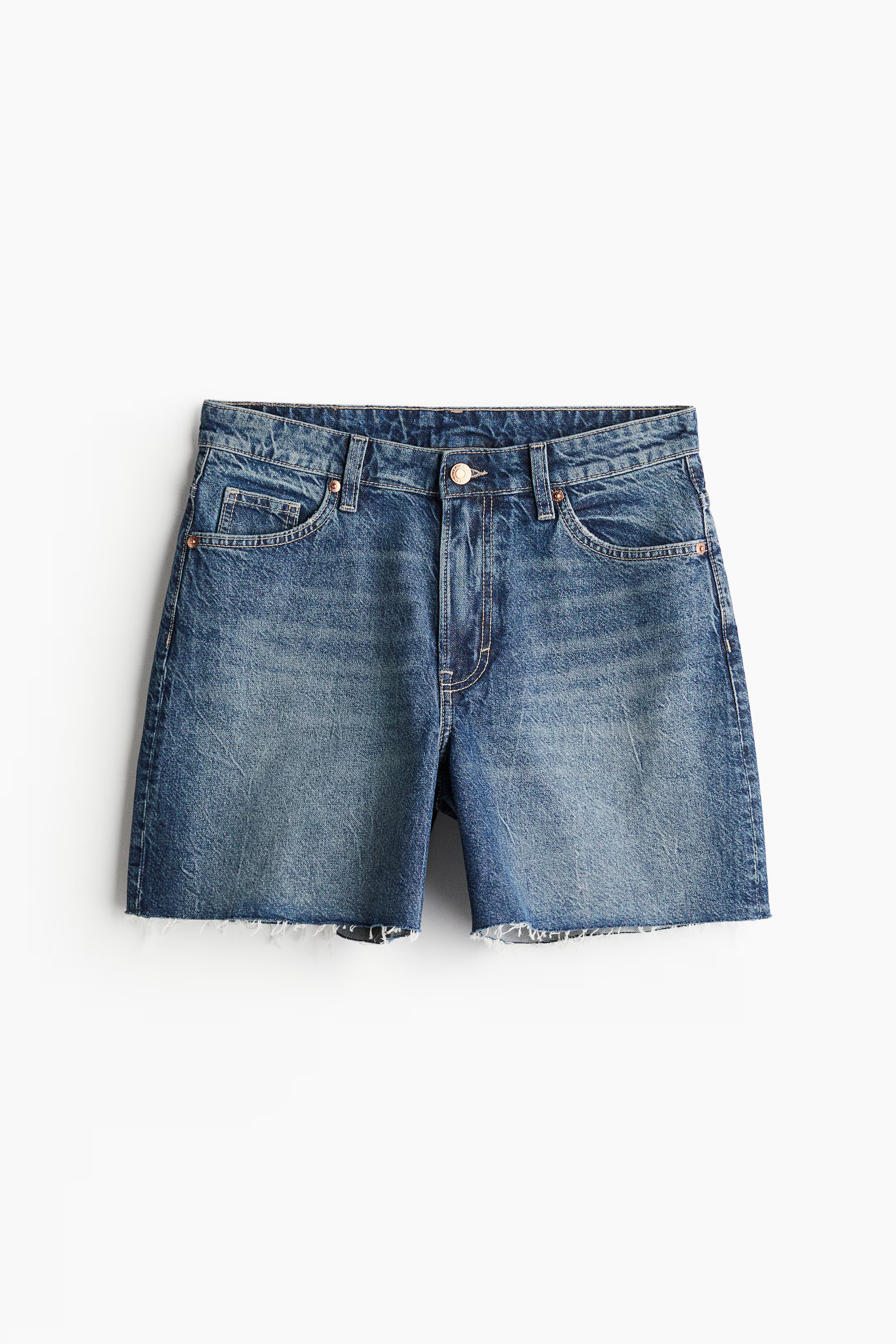 Denim bermudashort - High waist | H&M (DE, AT, CH, NL, FI)