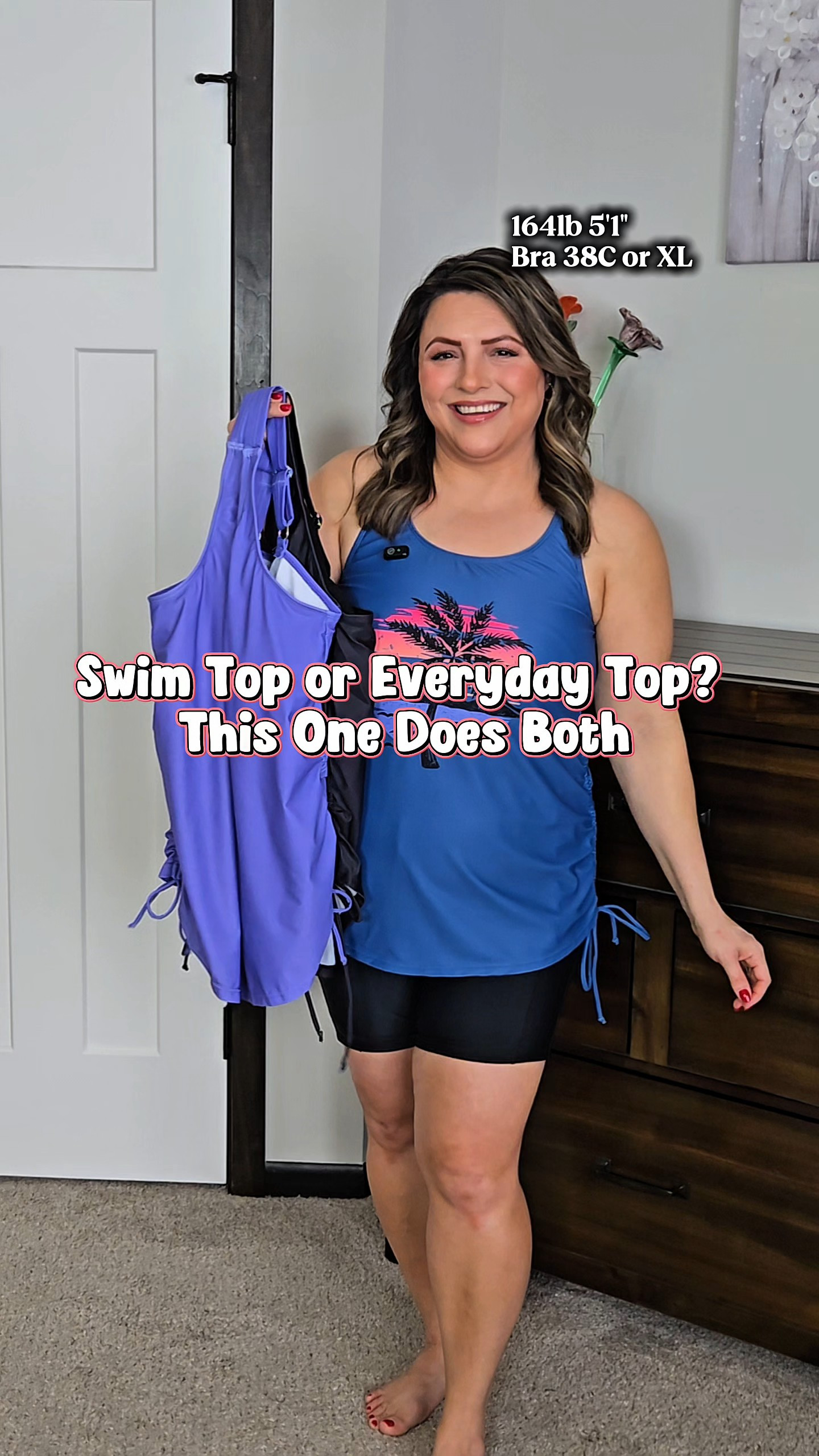 Swim Top or Everyday Top 

#LTKPlusSize #LTKPetite #LTKMidsize