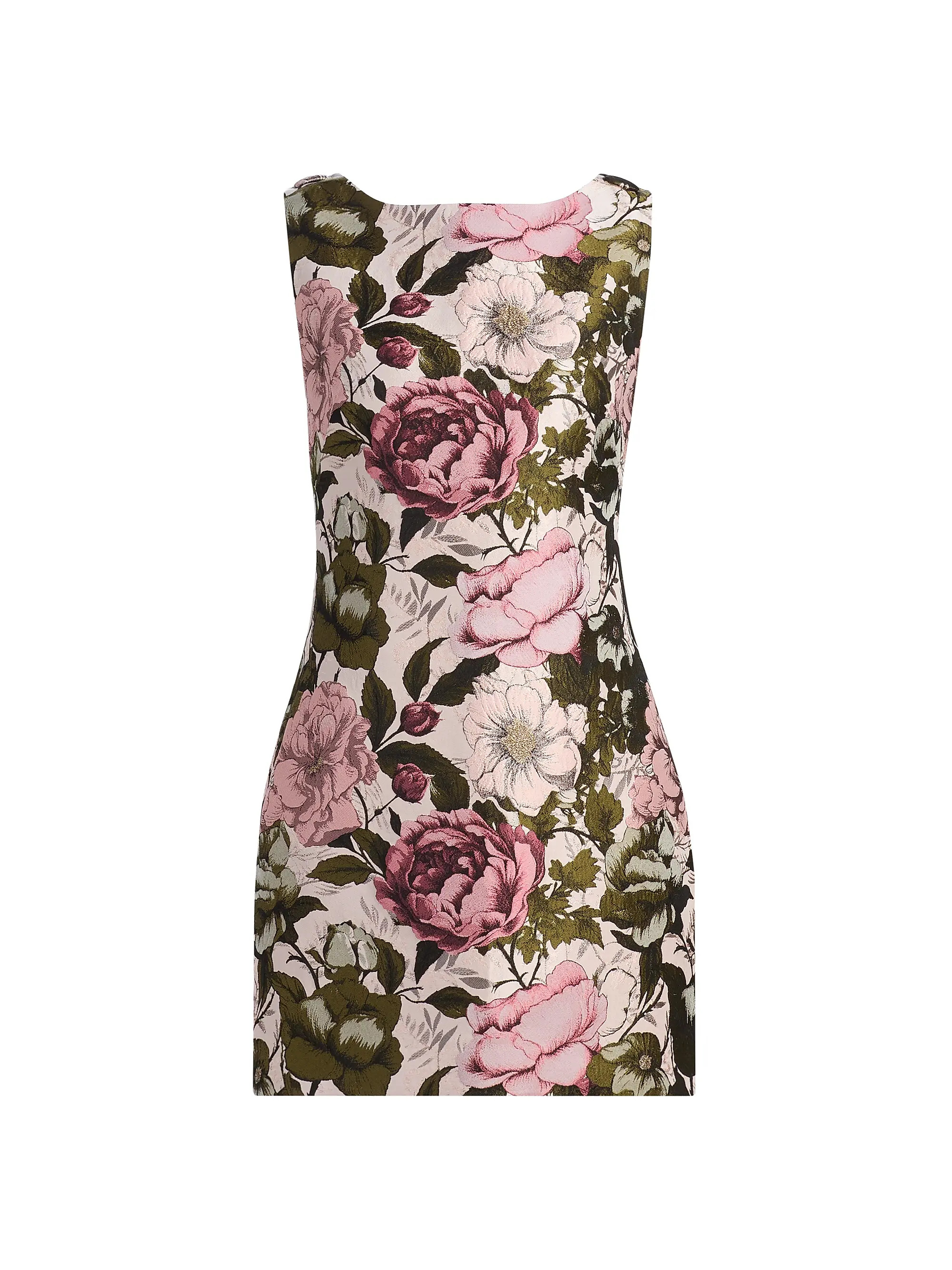 Milly Lane Floral Jacquard Minidress | Saks Fifth Avenue | Saks Fifth Avenue