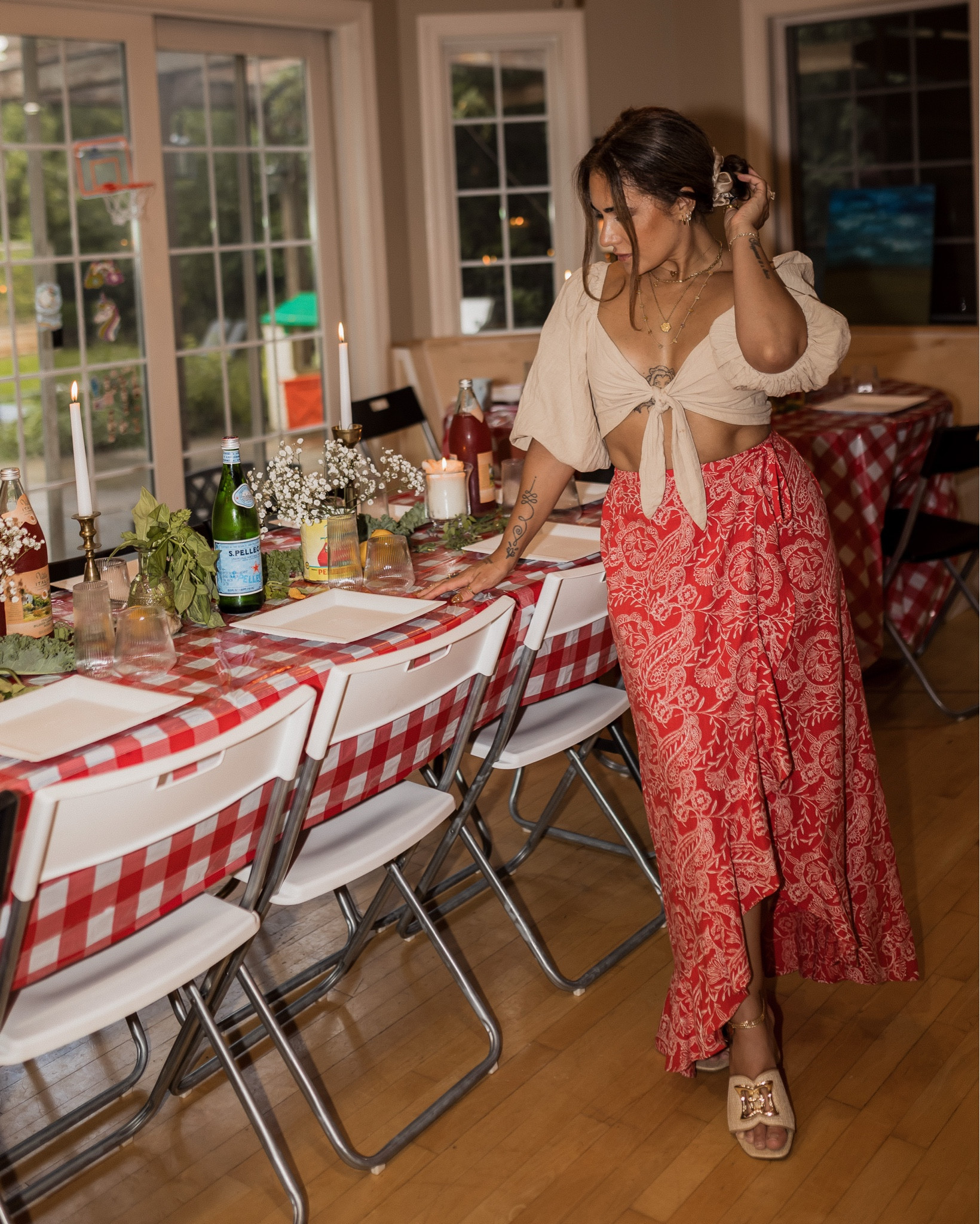 My Italian themed birthday party was so fun to throw together. I used lots of decor from our garden and really focused on natural elements for the table scape. (Next post will be decor links so stay tuned!)

And when it came to my outfit I really wanted to be comfy but still look like I was found roaming the streets of Italy. This fit served exactly that!! Linked everything and found similar items in case! That’s amore! 🇮🇹 ❤️ 

#LTKFindsUnder100 #LTKParties #LTKPetite
