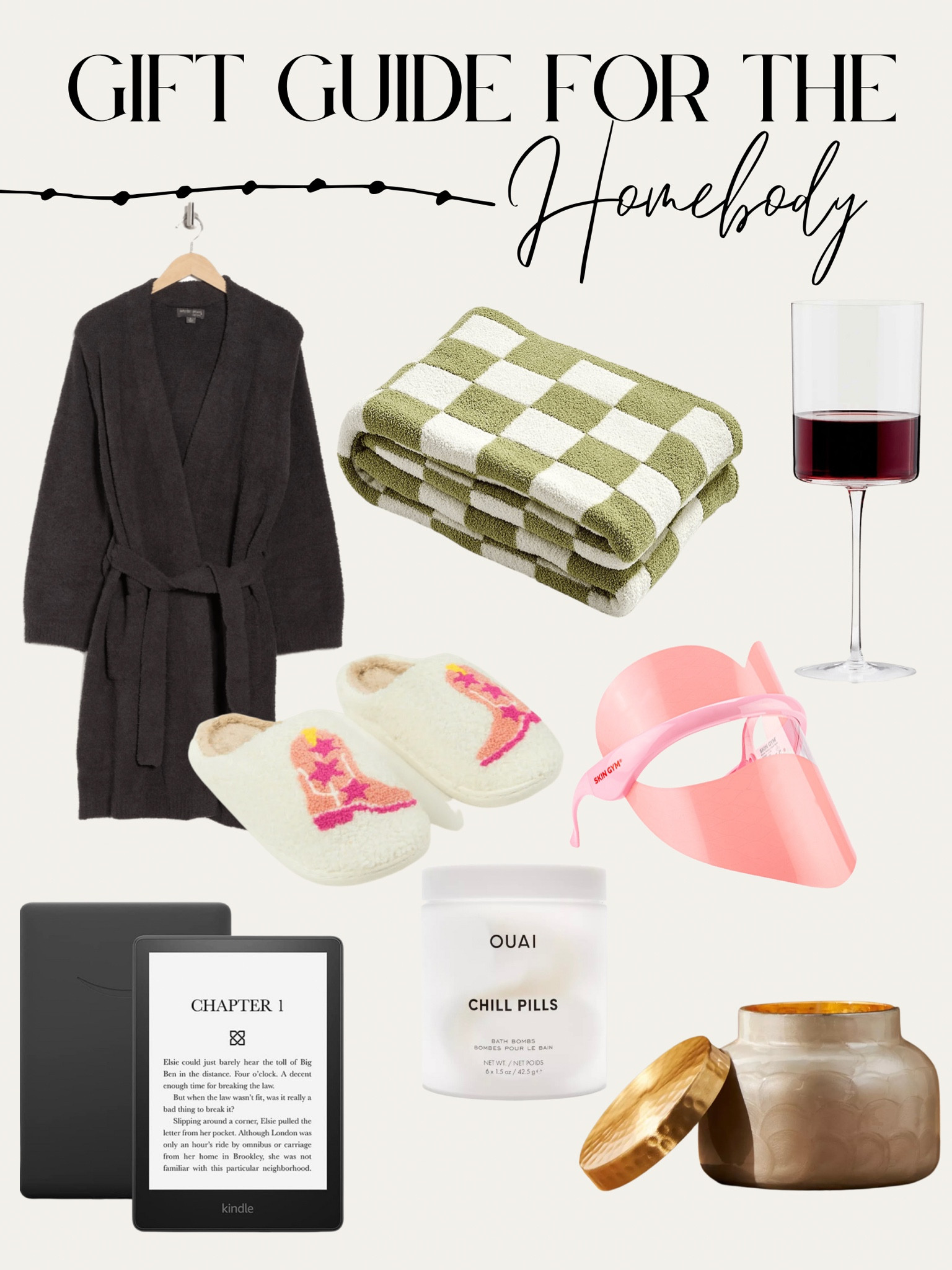 Gift guide for the gal that prefers a night in as opposed to out. Think cozy, sophisticated, productive, and relaxed! 

#LTKHoliday #LTKSeasonal #LTKunder100