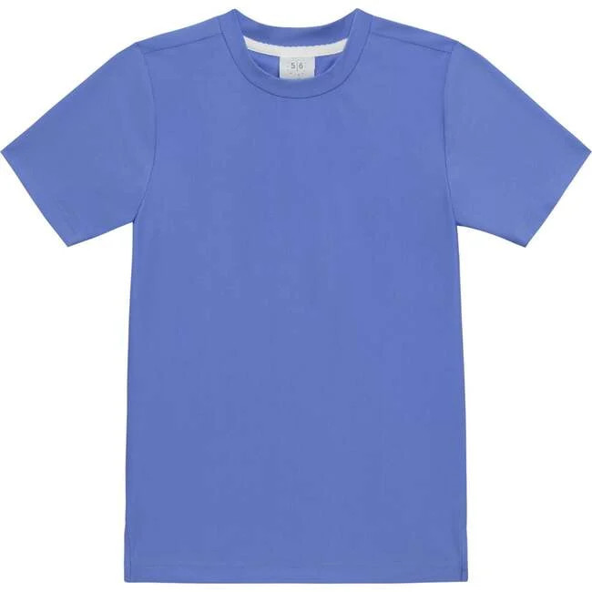 Courtside Kids | Boys Practice T-Shirt, Sky (Blue, Size 3-4Y) | Maisonette | Maisonette