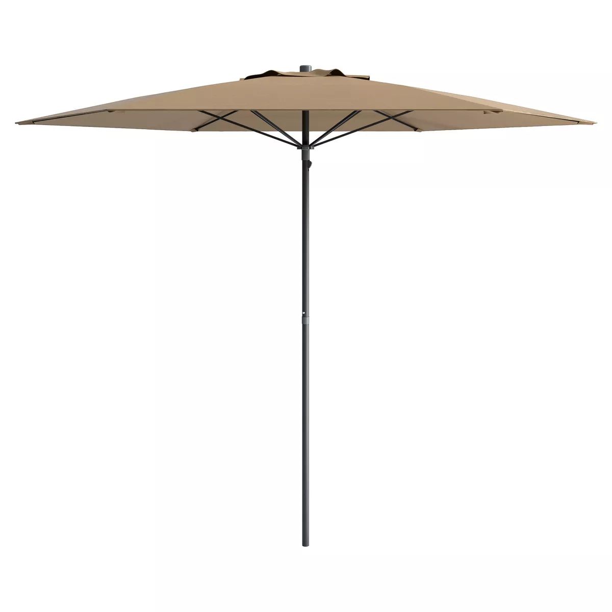 7.5' x 7.5' UV and Wind Resistant Beach/Patio Umbrella Brown - CorLiving | Target