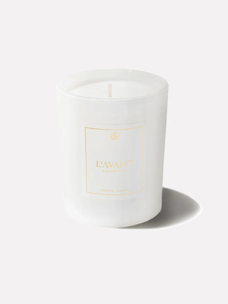 Fresh Linen Candle - White | L'AVANT Collective