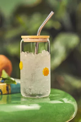 The Icon Juice Glass Tumbler with Lid | Anthropologie (US)