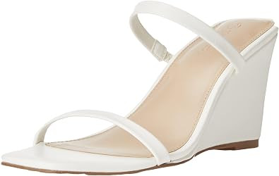 The Drop Women's Sophia Two Strap Wedge Sandals | Amazon (US)