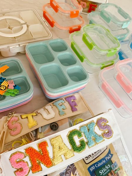 Food containers, bento boxes, snack bags… all the things to be prepared for hungry kiddos on the go! Perfect for the pool, baseball days, snacks & lunches at camp, dance, etc! 

#LTKFamily #LTKKids #LTKHome