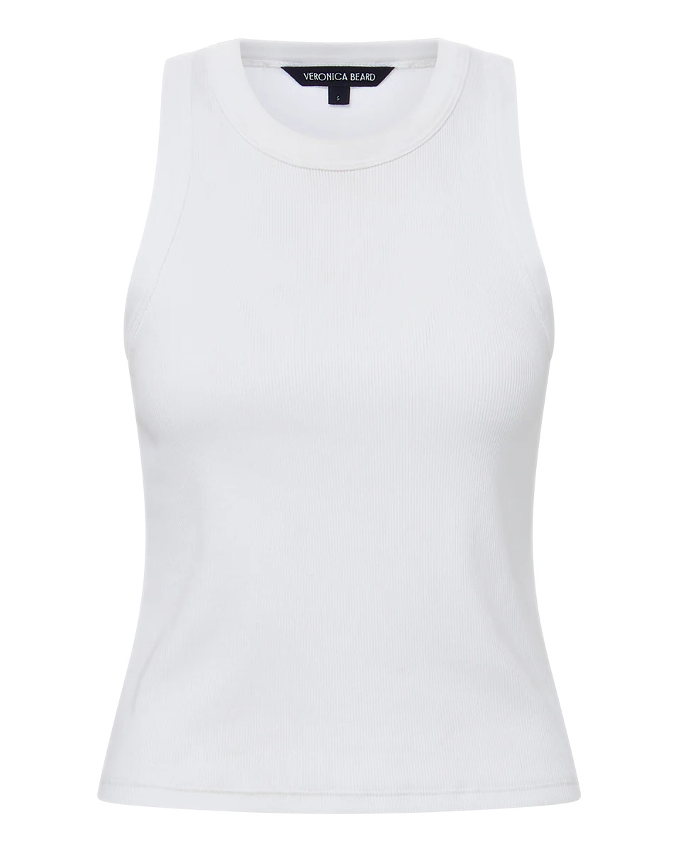 Jordyn Cropped Tank | Veronica Beard
