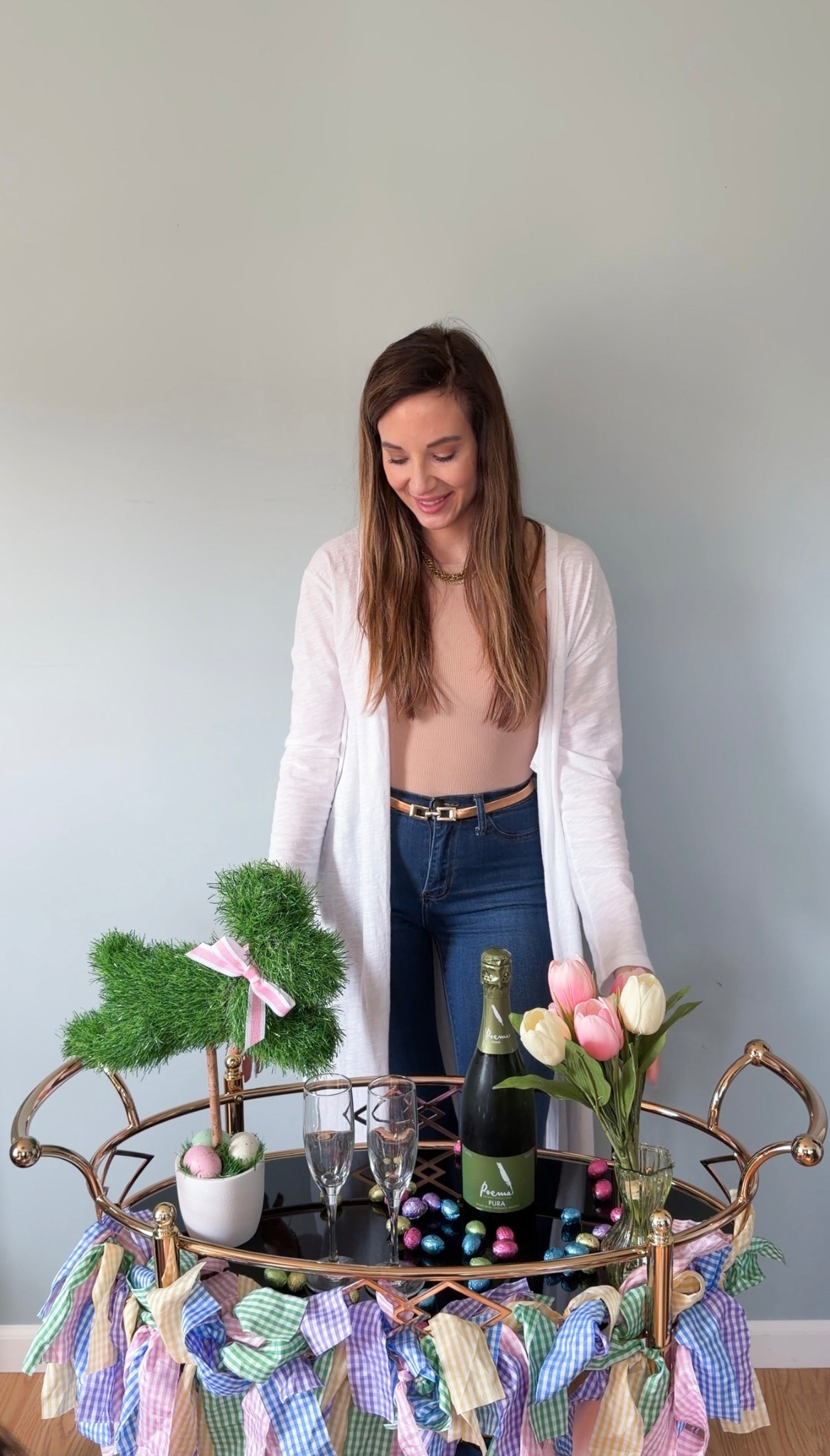 Easter Bar Cart Mimosa Idea 🐰

#LTKSeasonal #LTKSpringSale #LTKHome