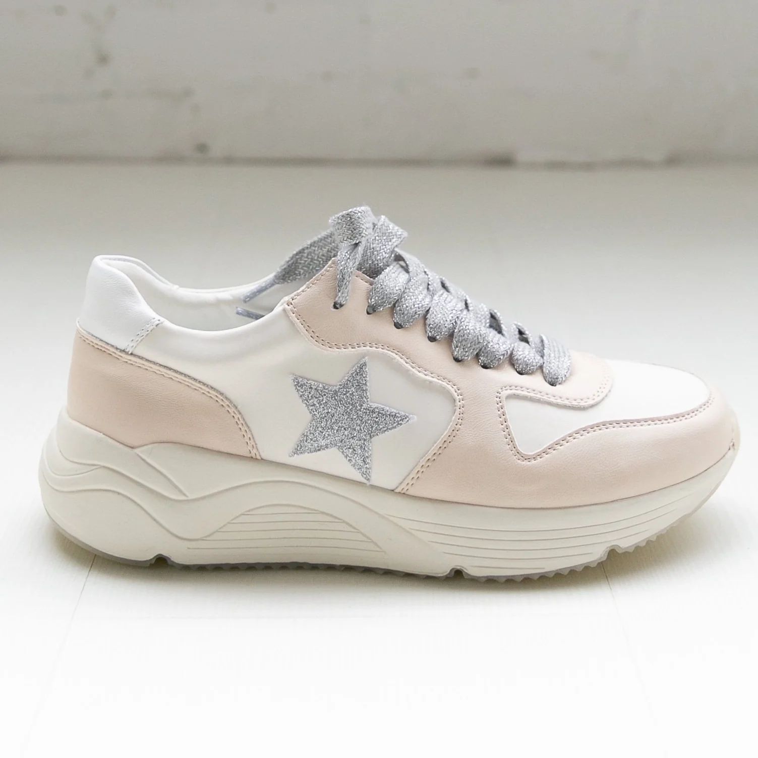 SH x TAF Maya Beige Sneaker | SculptHouse