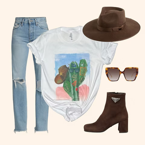 Ranch Life Graphic Tee (Vintage Feel) | Sassy Queen