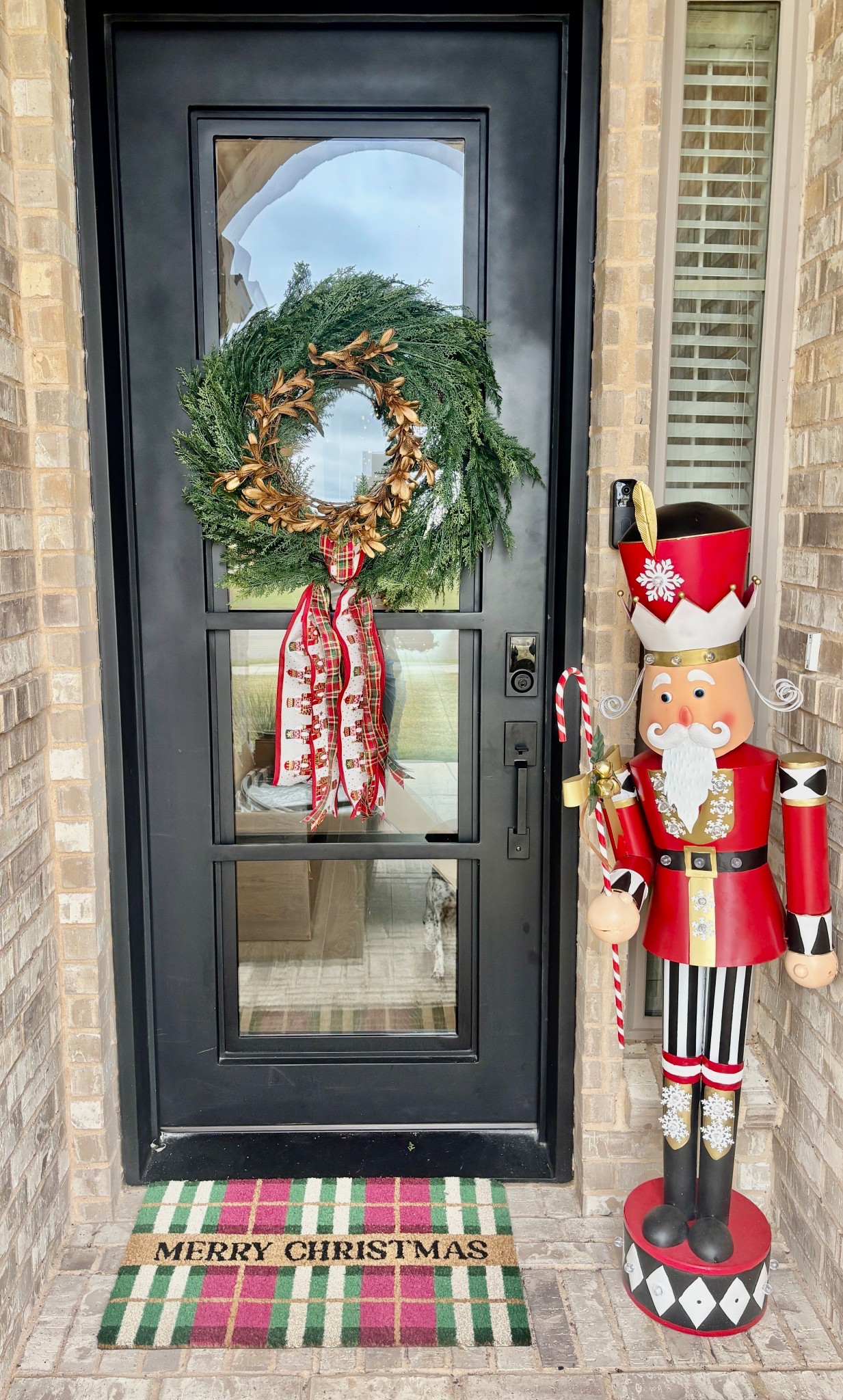 Nutracker and wreath front porch decorations! 🎄

#LTKGiftGuide #LTKHome #LTKHoliday