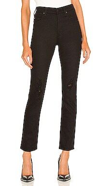 AG Adriano Goldschmied Alexxis Slim Jean in Blackboard from Revolve.com | Revolve Clothing (Global)