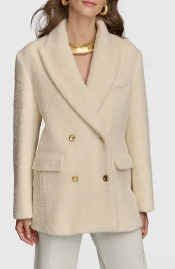 Faux Shearling Wool Blazer | Nordstrom