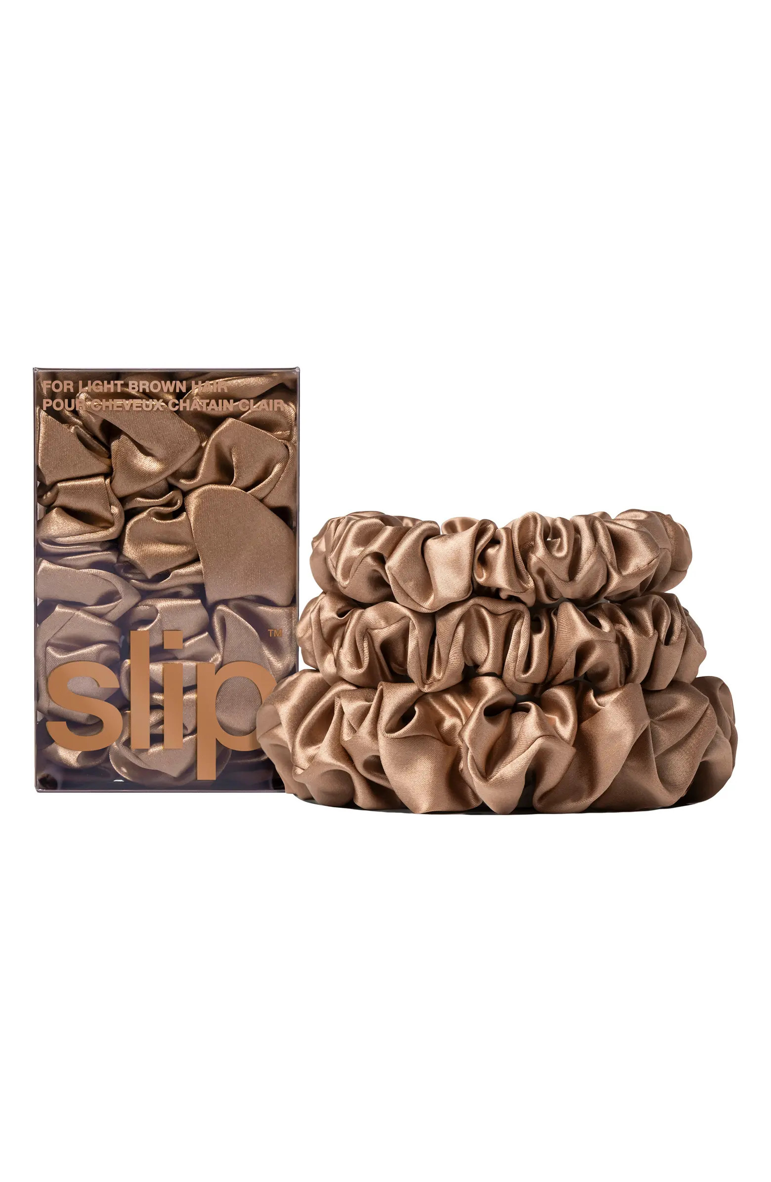 3-Pack Large & Small Silk Scrunchie Set | Nordstrom