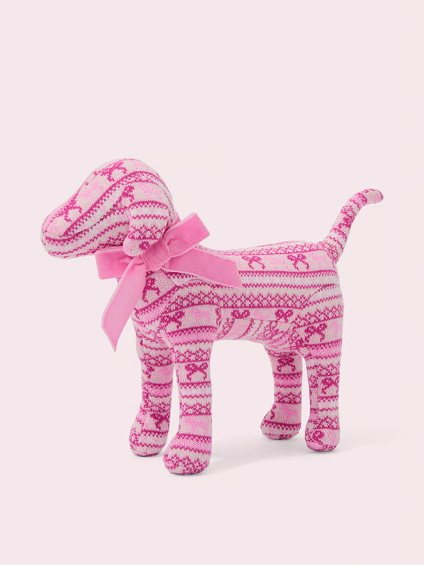 Buy PINK x LoveShackFancy Medium Dog, Pretty Fairisle - Order Toys & Games online - PINK US | Victoria's Secret (US / CA )