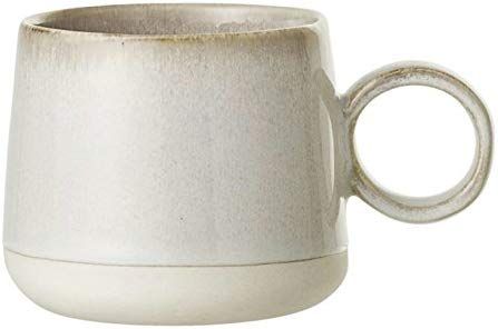 Bloomingville Carrie Stoneware Mug, White Reactive Glaze | Amazon (US)