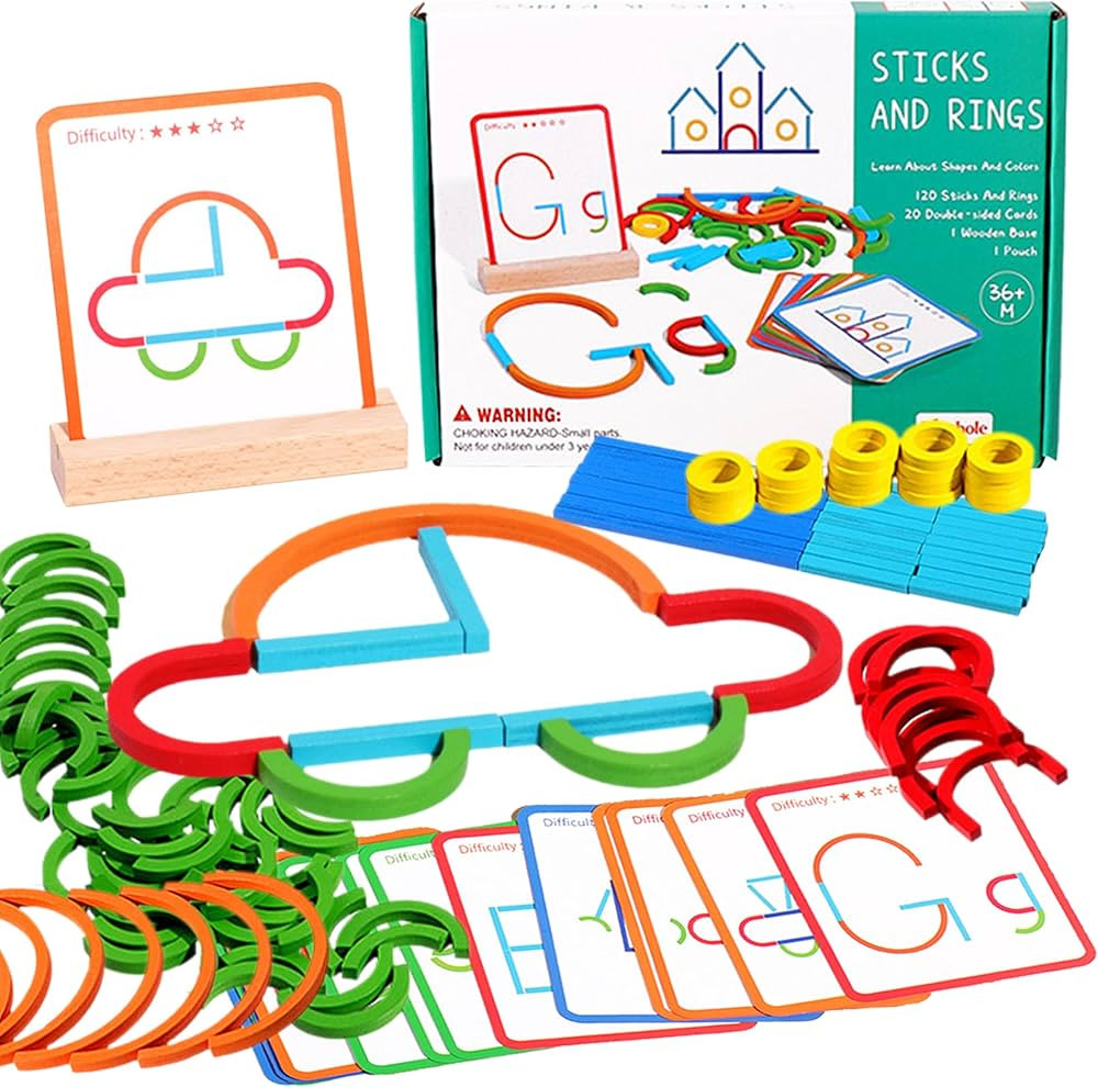 Stem Kids Toys for Creative Learning Building Educational Resources Toys for Preschool and Kinder... | Amazon (US)