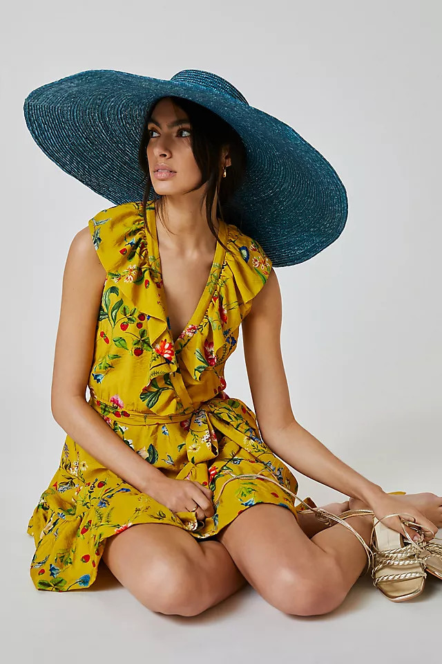 Oversized Floppy Straw Hat | Anthropologie (US)