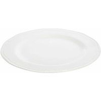 Premier Housewares - Large Embossed White Plate | ManoMano UK