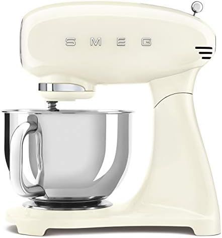 Amazon.com: Smeg 50's Retro Cream on Cream Stand Mixer: Home & Kitchen | Amazon (US)