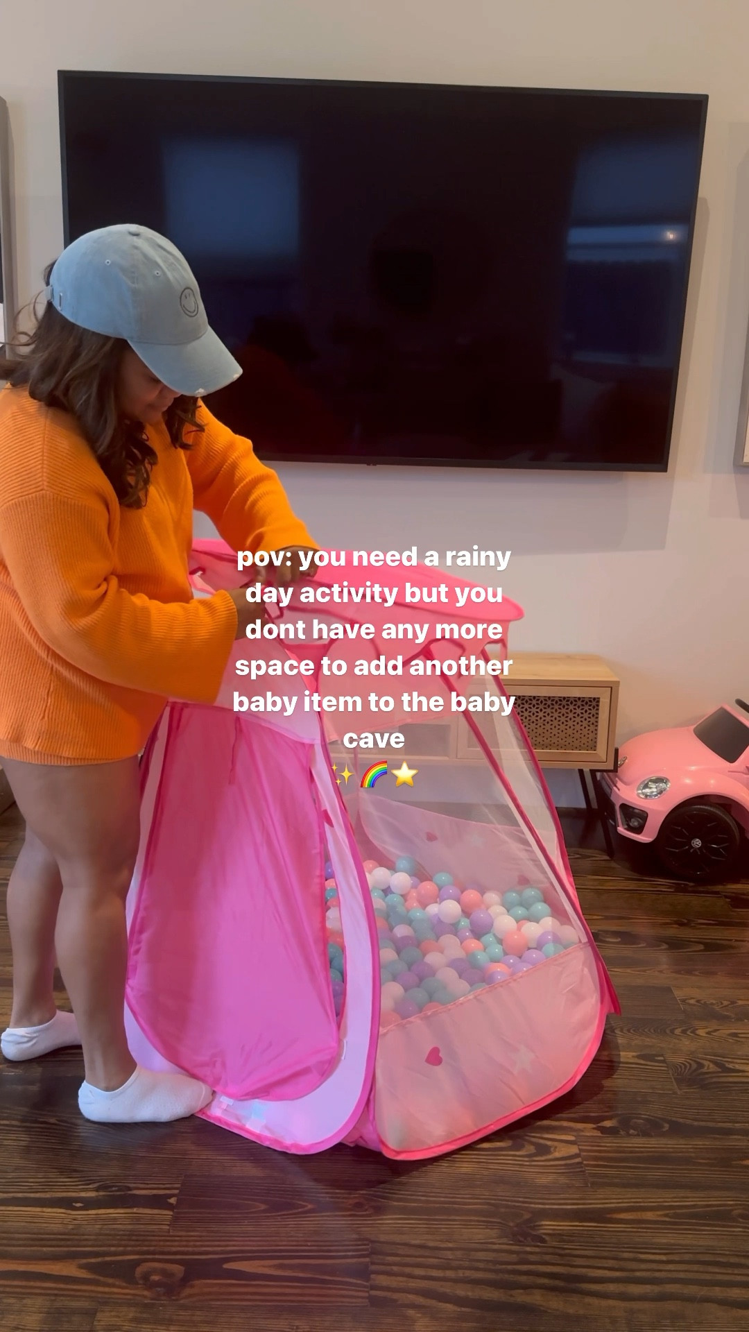 TODDLER FIND: our portable ball pit! this is a good option if you’re limited on space! we like pulling it out on rainy days 

#LTKfamily #LTKfindsunder50 #LTKkids