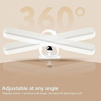 2 Pack Wireless Vanity Lights for Mirror, Rechargeable Battery Operated Mirror Lights, Adjustable... | Amazon (US)