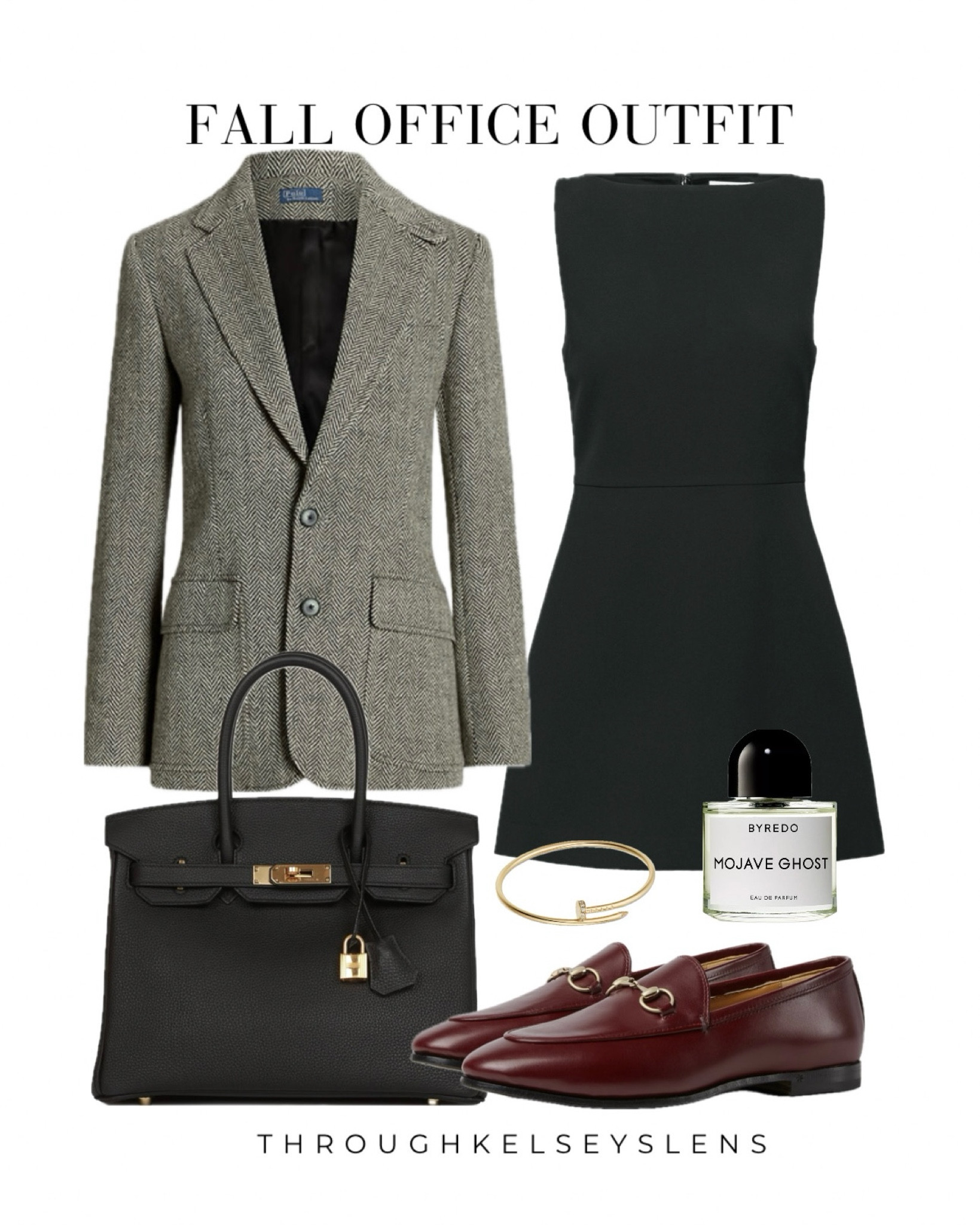 Fall office outfit
- Ralph Lauren blazer
- Aritzia black shift dress
- Hermes Birkin 30 noir
- Gucci Jordaan Loafers Rosso Ancora
#officeoutfit #officestyle #falloutfit #workwear

#LTKWorkwear #LTKItBag #LTKSeasonal