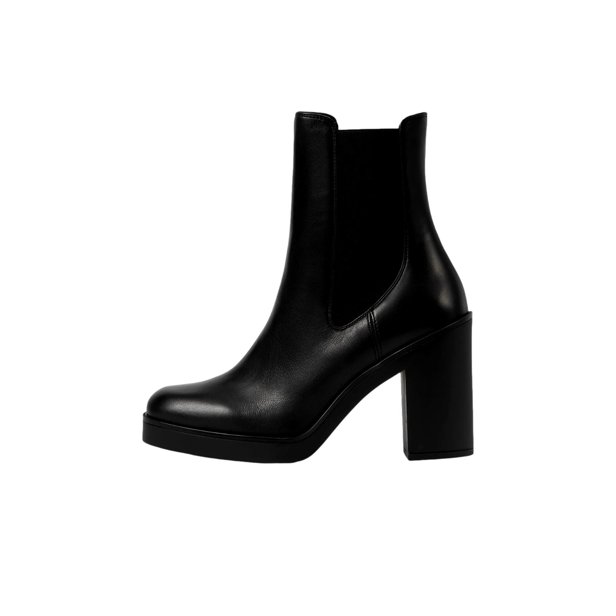 Stuart Weitzman Bethenny 80 Chelsea Bootie Black SJ283-BLK Women's | Shop Simon