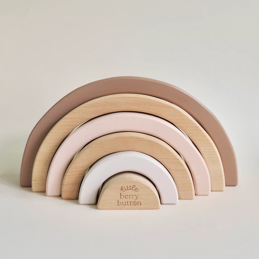 Bespoke Painted Rainbow | Wooden rainbow, Nursery decor, Nursery accessories, Gift for baby, Wood... | Etsy (UK)