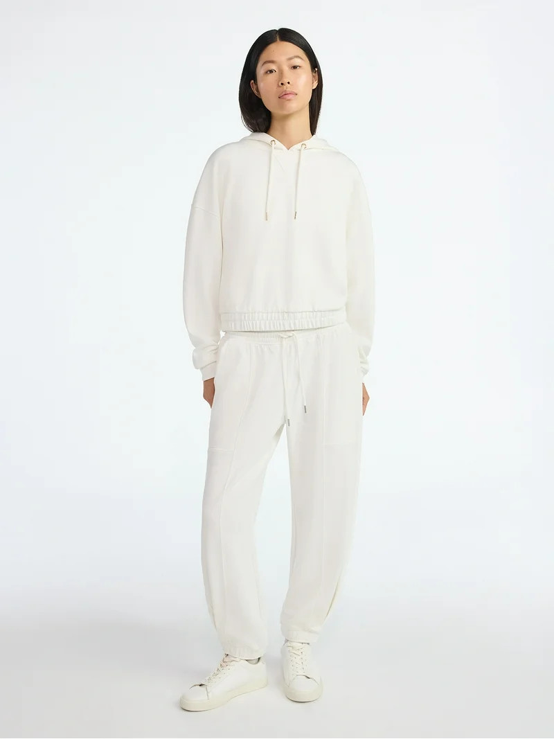 Scoop Women's and Women's Plus New Scubaknit Barrel Pants, Sizes XS-4X | Walmart (US)