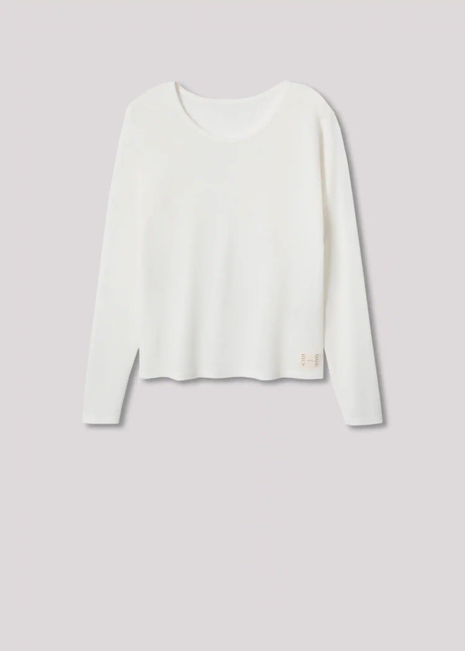 Long-sleeved t-shirt | MANGO (UK)