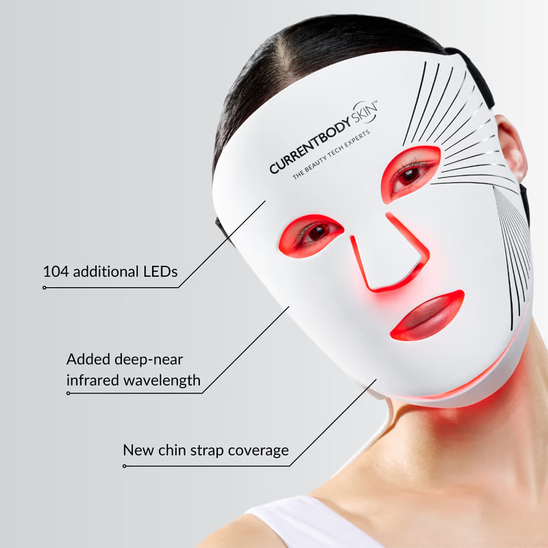 LED Light Therapy Face Mask: Series 2 | Currentbody (UK, IE)