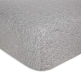 Burt's Bees Baby - Fitted Crib Sheet, Solid Color, 100% Organic Cotton Crib Sheet for Standard Crib  | Amazon (US)