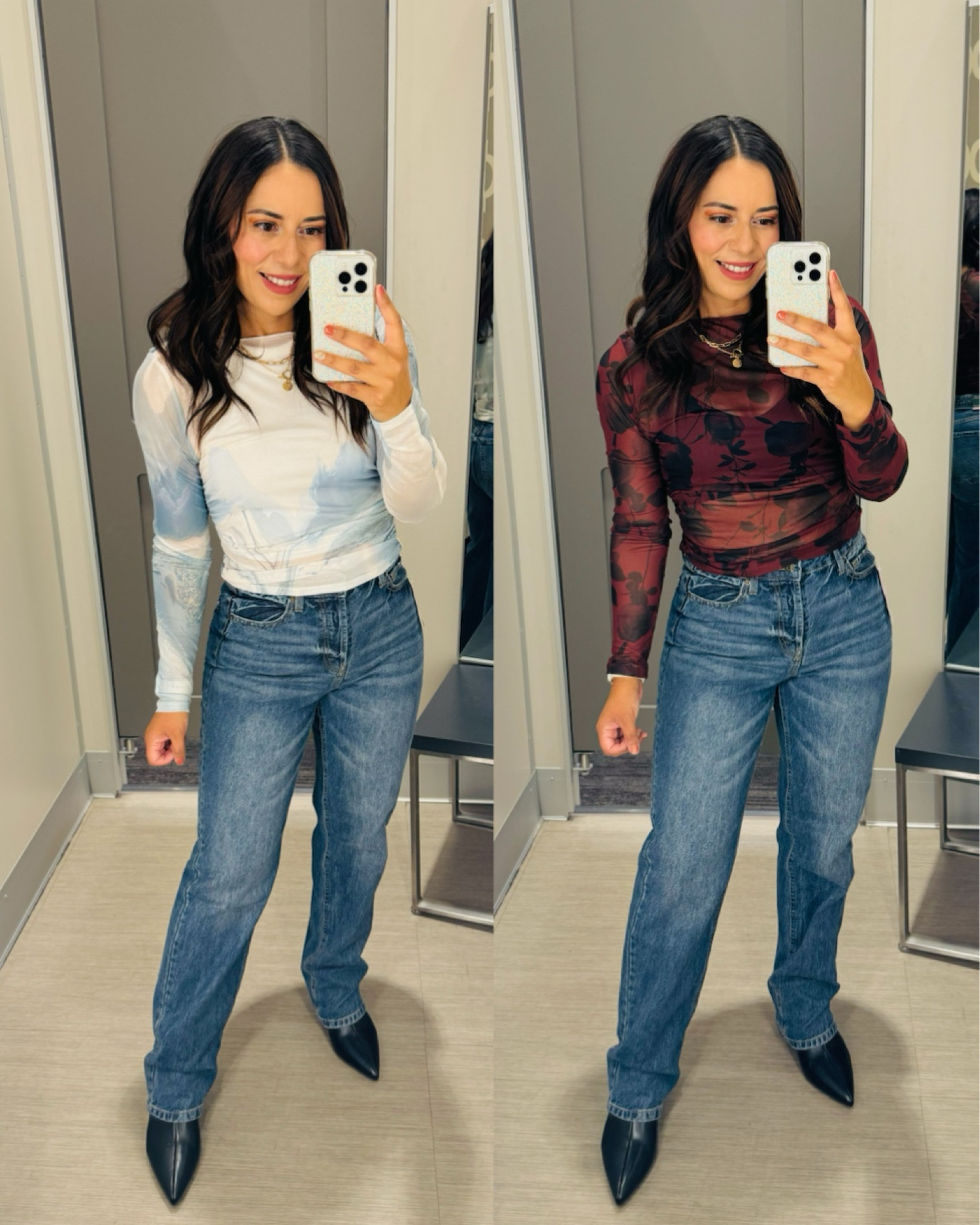 Layered in style with this sleek long sleeve mesh top ✨ Great fit for jeans, skirts or layered over a slip dress!

#LTKFindsUnder50 #LTKStyleTip #LTKFallSale