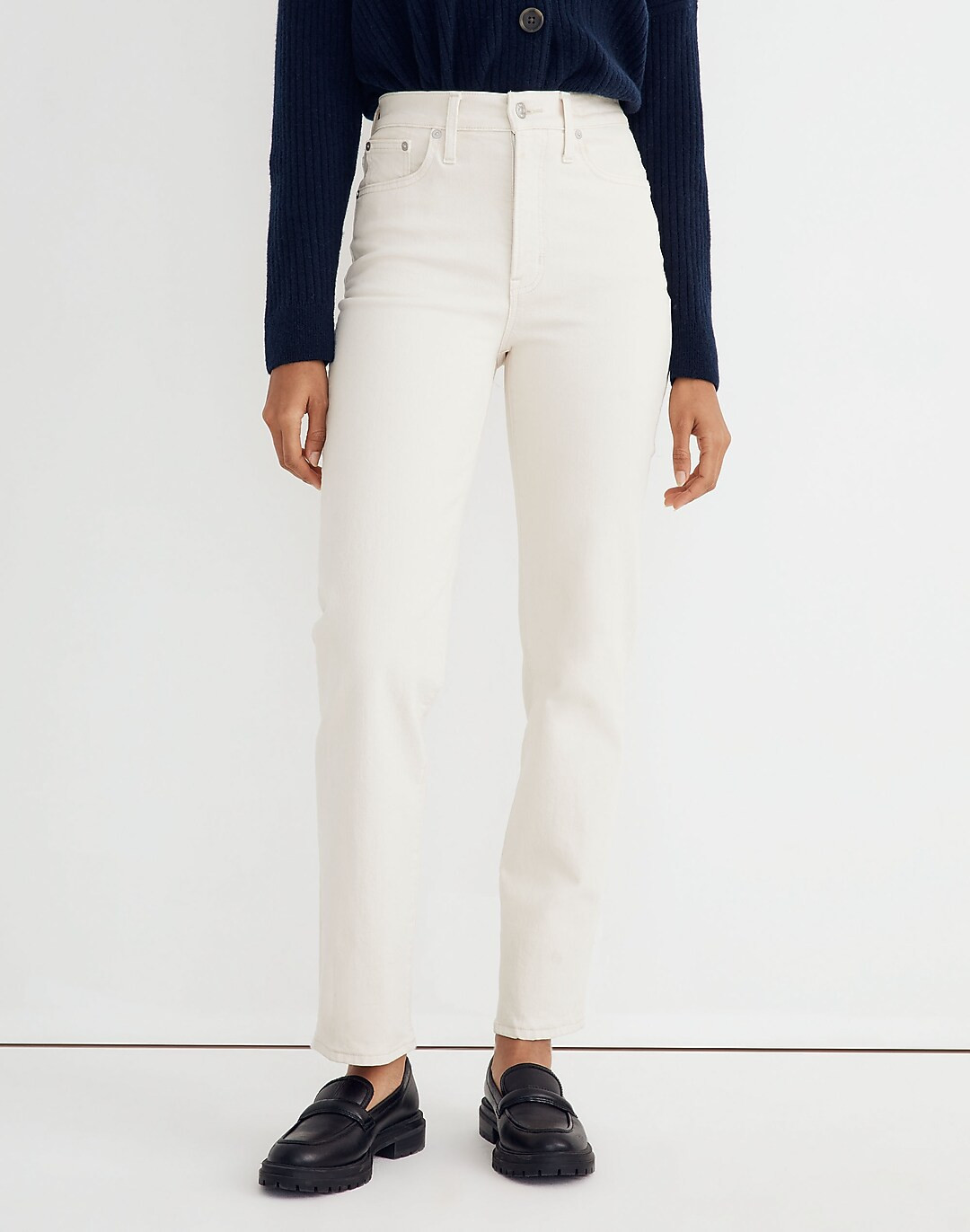 The Perfect Vintage Straight Jean in Vintage Canvas Wash | Madewell