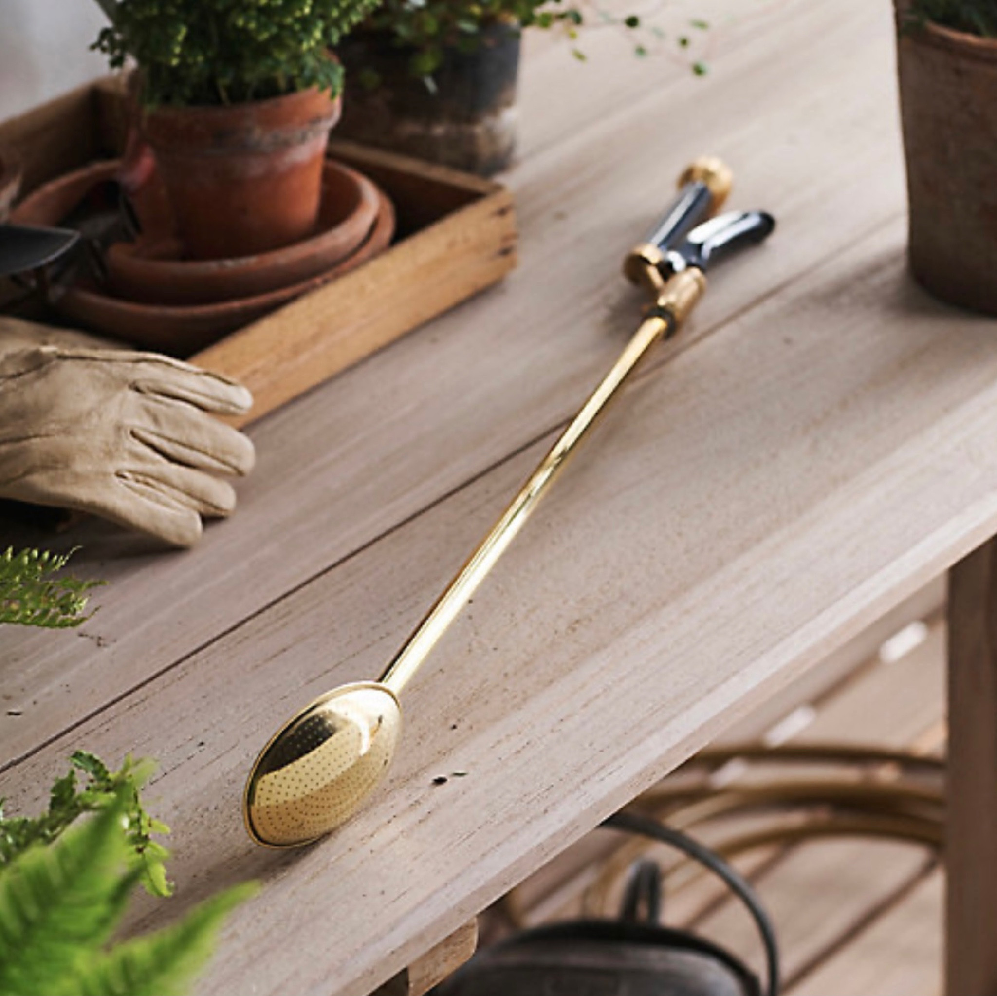 My new brass watering lance!

#LTKfamily #LTKSeasonal #LTKhome